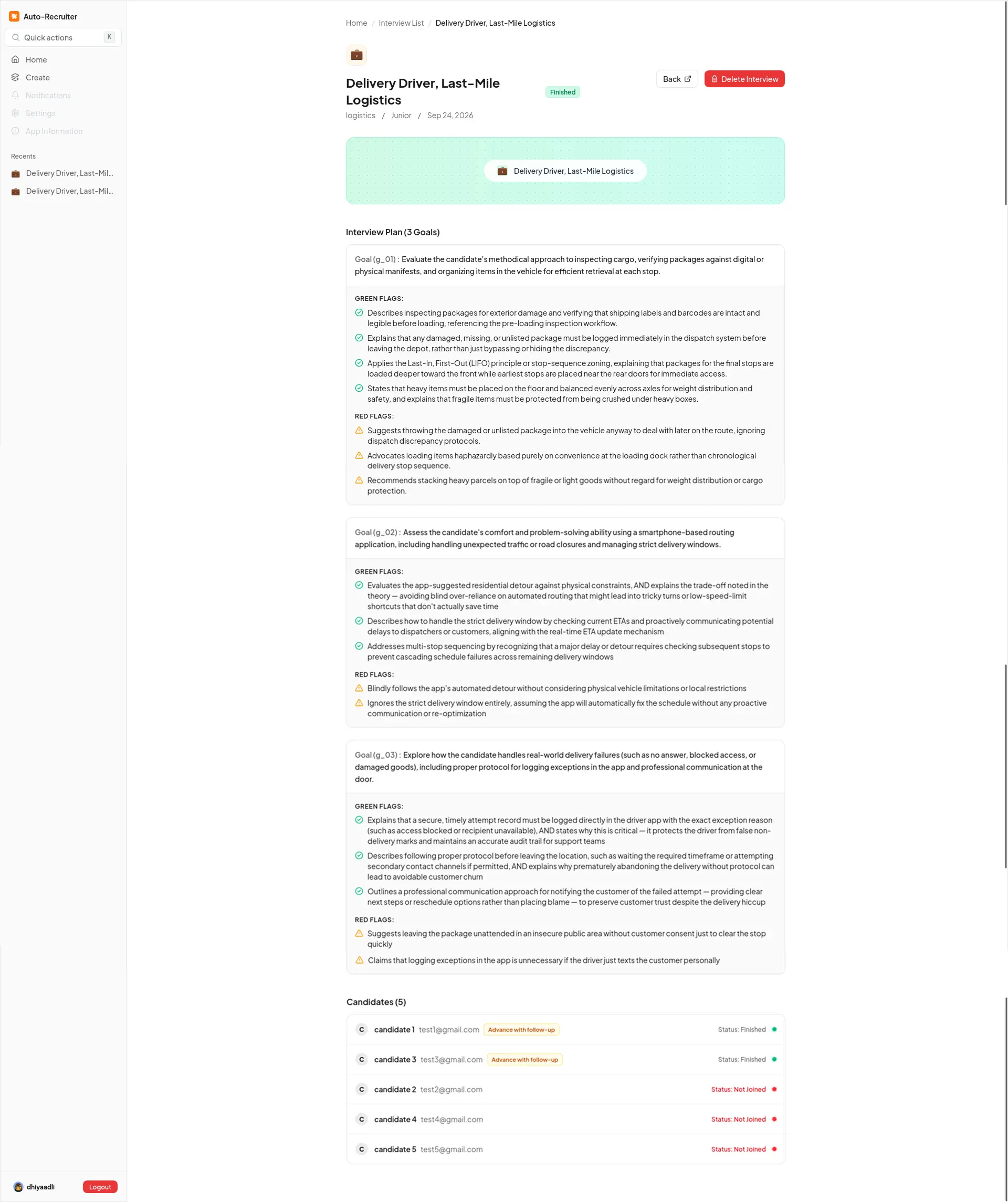 Auto Recruiter screenshot 1