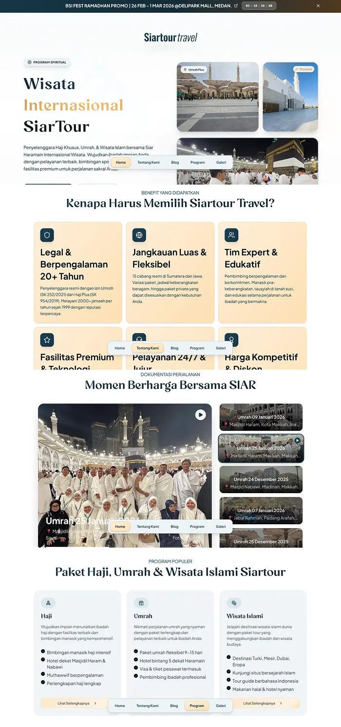 Siar Tour Haramain screenshot 1